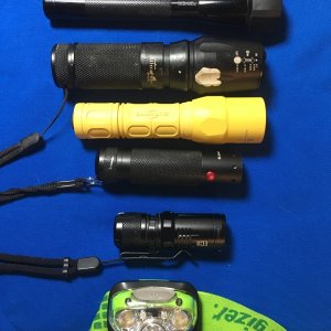 Boat flashlights