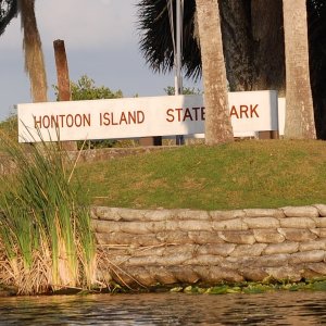 Media 'This place has really nice floating docks with 30 amp service and water. Theres a ramp across the river which is included with your $16 per night dockage fee $8 if you are retired or disabled . You can leave your rig as long as you are registered at the marina in the fenced parking lot' in album 'Alligator'