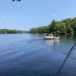 Grandkids underway