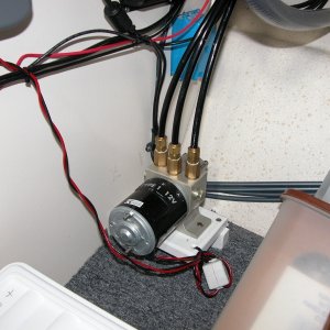 Media '(Sea Angel) ST6001 Autopilot hydraulic pump located under the sink. There is minimal noise heard from this location.' in album '(Sea Angel) ST6001 Autopilot hydraulic pump located under the sink. There is minimal noise heard from this location.'