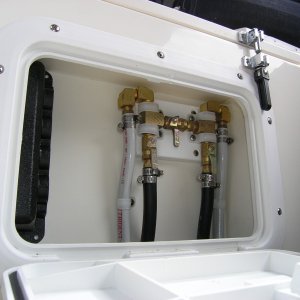 Fuel redistribution manifold installed.