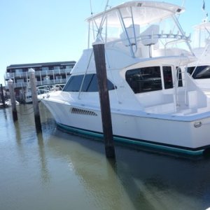 another shot of a brand new 2011 Viking sportsfisherman