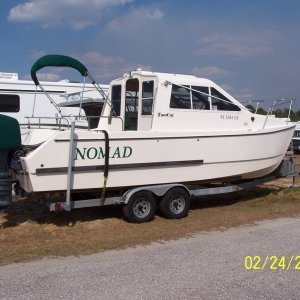 Media 'This is our 5th big boat.  We looked for over 4 years for this boat.  This is her sitting in the storage yard.  We wanted a trailerable, smaller, more economical, more livable boat.  And this was it for us.' in album 'This is our 5th big boat.  We looked for over 4 years for this boat.  This is her sitting in the storage yard.  We wanted a trailerable, smaller, more economical, more livable boat.  And this was it for us.'