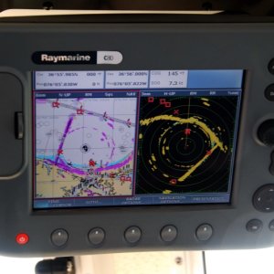 AP heading to Lynnhaven1 daymark
