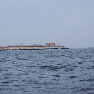 CBBT 1st Island entrance to southern tunnel