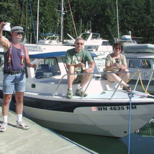 Reverend Dave, Lyle and Shelly - Bess-C ChristentingJPG.jpg