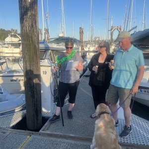 Christening the Kim Christine