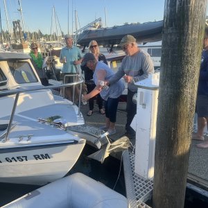 Christening the Kim Christine