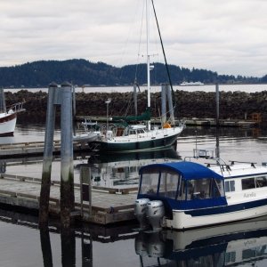 Quiet winter docks as always
