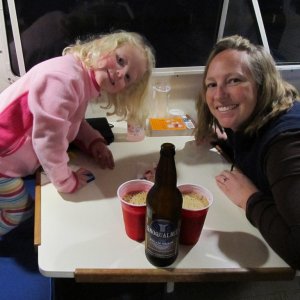 Our Last beer on the boat