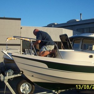 Can't leave without the anchor!