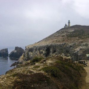 Anacapa Light after editing.  Removed crane & overall image quality.