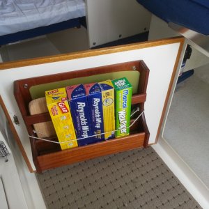 Teak Storage Organizer
