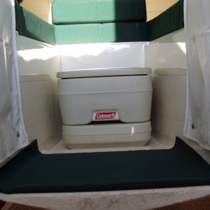 Smaller Potti Provides More (37 inches) Headroom