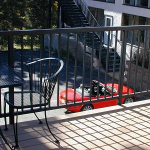 Taos Ski Valley, an unlikely place for a C-Dory Cruiser