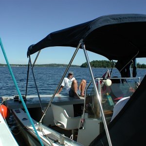 Director of Lake Champlain Maritime Museum between dives