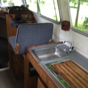 Starboard view of accomodation looking forward