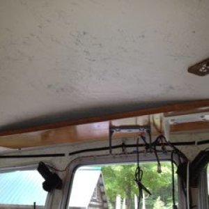 Overhead space, instruments not installed