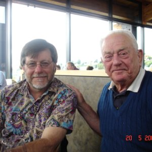 Les of EQ Marine and 
his Dad "Dusty" aka SAWDUST