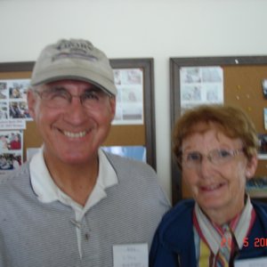Ken and Maralyn from
Bend, OR. They call 
their CD "C-DORY"