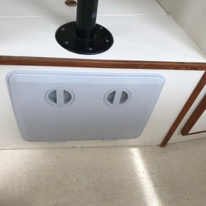 Access hatch.