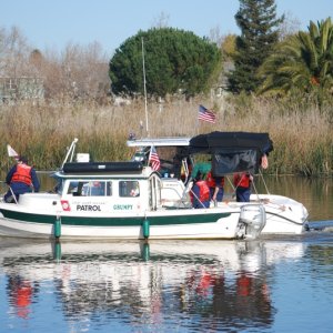 Media 'Grumpy Practicing Side Tows USCG Auxiliary' in album 'Grumpy Showing Off'