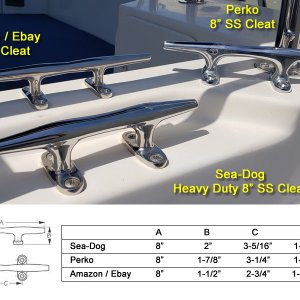 Media '8" SS Cleat comparison' in album 'Misc.'