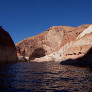 Two Bears and Hunky Dory in Davis Canyon on the Escalante River Arm 9-27