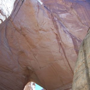 La Gorce Arch in Davis Canyon on the Escalante River Arm 9-27