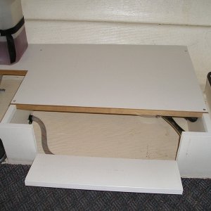 Media 'Prep work for adding galley storage shelves' in album 'Cabinet Front Closed'