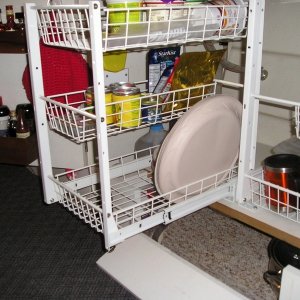 Media 'Two stacks of three pull out storage baskets' in album 'Cabinet Front Closed'