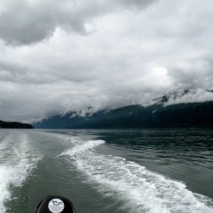 Departing Marmion Island