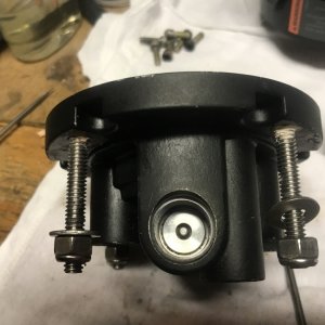08 shuttle valve cap installed