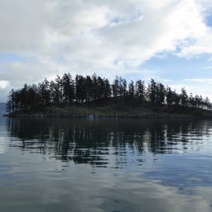 Tiny Armitage Island by Thatcher Pass. I had never been in here before.