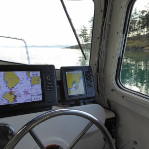 Cruising on the kicker