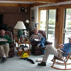 (CTYankee) Fred, Dave and John (our host)
