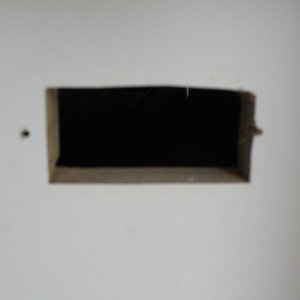 Nicely centered hole for Wallas control (ahem...)