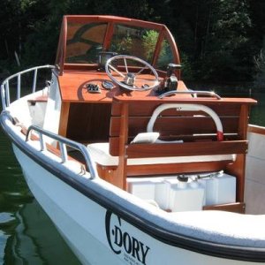 1993 C-Dory center console (console, etc. added recently)
