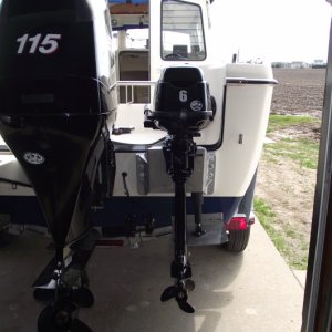 Aft view with Kicker installed.