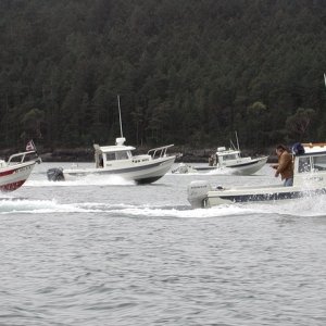 Media 'C-Dories Running In San Juan Islands, 5-4-03' in album 'First Time Wet, Mercer Island Boat Launch, Lake Washington, 2-15-03'