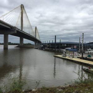 Sept 2018 Clark Bridge by day