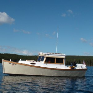 Paul who Captains the Queen built this boat
