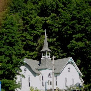 Former church now a private home in Marquette,IA