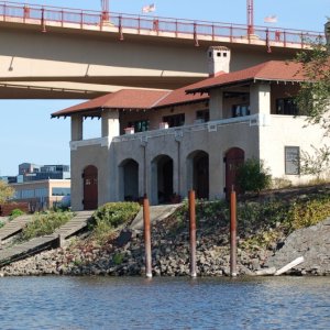 University rowing club boat house, St.Paul,MN.