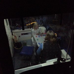 Wallas heater allows for a useful cockpit even below freezing as it was in this picture