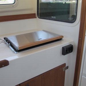 Stove installed