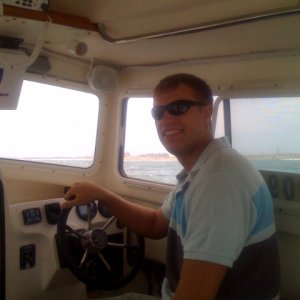 Media 'My son, John, at the helm' in album 'C-Hawk'