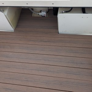 Cockpit deck floor - aft side.