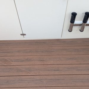 Cockpit deck floor - cabin side.