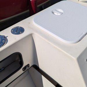 Imtra Replacement Hatch, Burnewiin Mount, and Scotty Plug